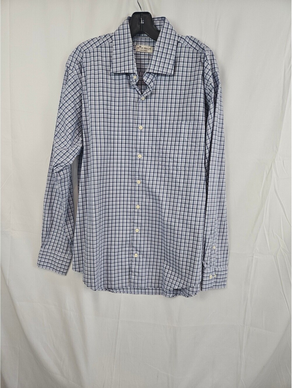 Peter Millar Crown Comfort Men's Extra Large Blue Checkered